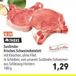 Citti Susländer Frisches Schweinekotelett tilbud