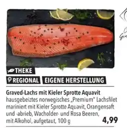 Citti Graved-Lachs mit Kieler Sprotte Aquavit tilbud