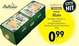 Citti Holtseer Tilsiter tilbud