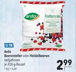 Citti Ardo Beerenteller oder Heidelbeeren tilbud