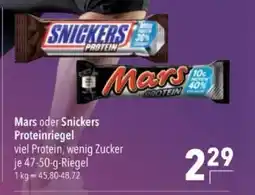 Citti Mars oder Snickers Proteinriegel tilbud