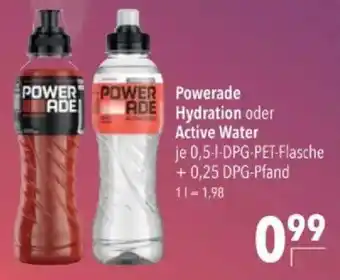Citti Powerade Hydration oder Active Water tilbud
