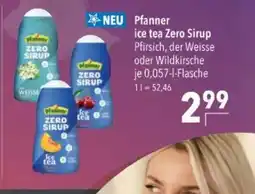 Citti Pfanner ice tea Zero Sirup tilbud