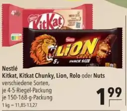 Citti Nestlé Kitkat, Kitkat Chunky, Lion, Rolo oder Nuts tilbud