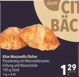 Citti Käse Mozzarella Fächer tilbud