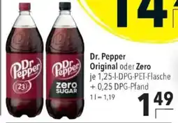 Citti Dr. Pepper Original oder Zero tilbud