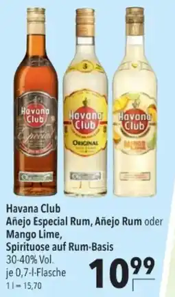 Citti Havana Club Añejo Especial Rum, Añejo Rum oder Mango Lime, Spirituose auf Rum-Basis tilbud