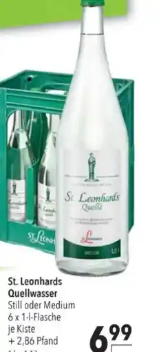 Citti St. Leonhards Quellwasser tilbud