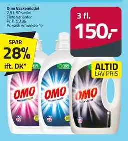 Fleggaard Omo Vaskemiddel tilbud
