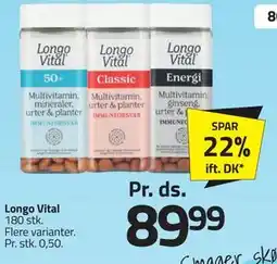 Fleggaard Longo Vital tilbud