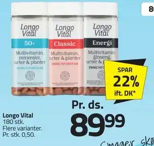 Fleggaard Longo Vital tilbud