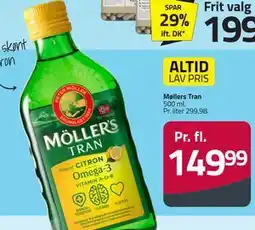 Fleggaard Møllers Tran tilbud