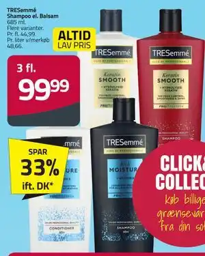 Fleggaard TRESemmé Shampoo el. Balsam tilbud