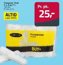 Fleggaard Fryseposer 10 pk tilbud