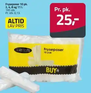 Fleggaard Fryseposer 10 pk tilbud