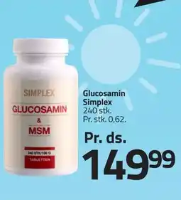 Fleggaard Glucosamin Simplex tilbud