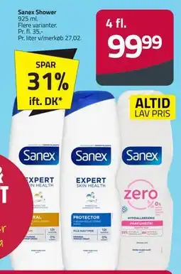 Fleggaard Sanex Shower tilbud