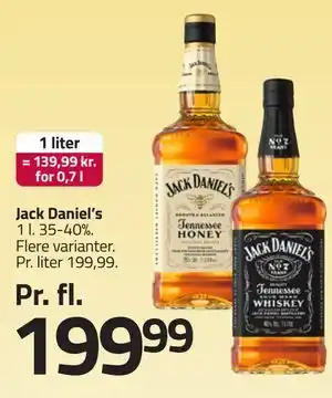 Fleggaard Jack Daniel’s tilbud