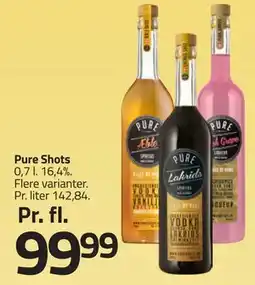 Fleggaard Pure Shots tilbud