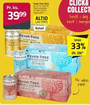 Fleggaard Fever-Tree Tonic tilbud