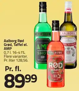 Fleggaard Aalborg Rød Grød, Taffel el. AMP tilbud
