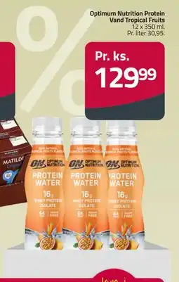 Fleggaard Optimum Nutrition Protein Vand Tropical Fruits tilbud