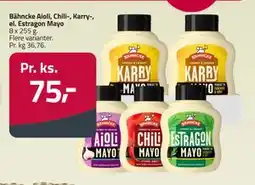 Fleggaard Bähncke Aioli, Chili-, Karry-, el. Estragon Mayo tilbud