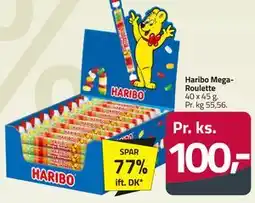 Fleggaard Haribo Mega-Roulette tilbud
