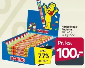 Fleggaard Haribo Mega-Roulette tilbud