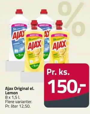 Fleggaard Ajax Original el. Lemon tilbud