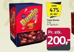 Fleggaard Fazer Dumle tilbud