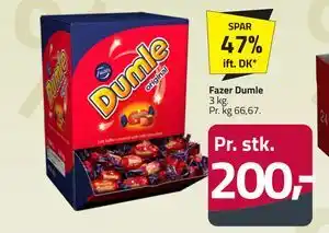 Fleggaard Fazer Dumle tilbud