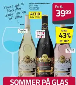 Fleggaard Piccini Collezione Privata IGT tilbud