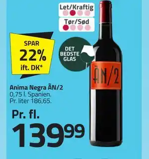 Fleggaard Anima Negra ÃN/2 tilbud