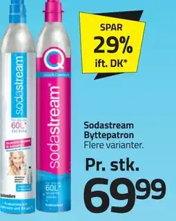Fleggaard Sodastream Byttepatron tilbud