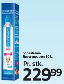 Fleggaard Sodastream Reservepatron 60 L tilbud