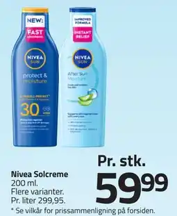Fleggaard Nivea Solcreme tilbud