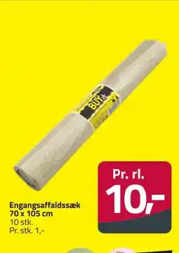 Fleggaard Engangsaffaldssæk tilbud