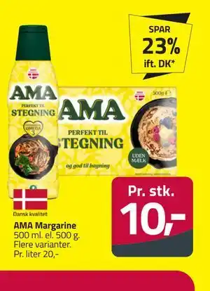 Fleggaard AMA Margarine tilbud
