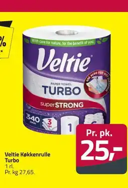 Fleggaard Veltie Køkkenrulle Turbo tilbud