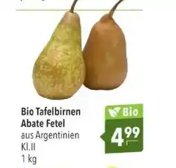 Citti Bio Tafelbirnen Abate Fetel tilbud