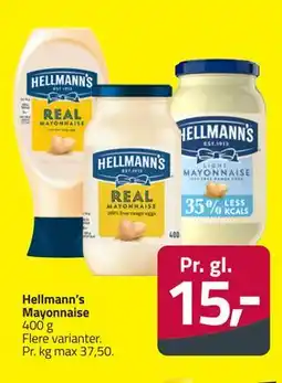 Fleggaard Hellmann's Mayonnaise tilbud