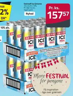 Fleggaard Smirnoff Ice Extreme tilbud