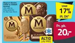 Fleggaard Magnum Mandel, Classic el. Dobbelt Karamel tilbud