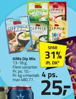 Fleggaard KiMs Dip Mix tilbud