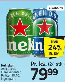 Fleggaard Heineken tilbud
