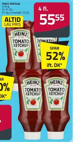 Fleggaard Heinz Ketchup tilbud