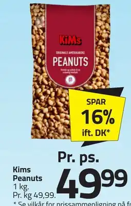 Fleggaard Kims Peanuts tilbud