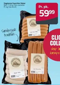 Fleggaard Slagterens Favoritter Pølser tilbud