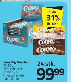 Fleggaard Corny Big Müslibar tilbud